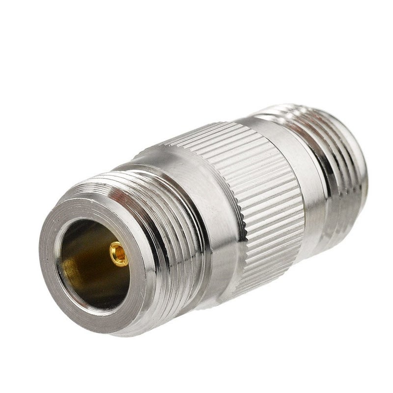 Eightwood 2pcs N Type Adapter N Female to N Female Barrel RF Coax Connector Coupler 50ohm for Ham Radio Antenna WiFi Antenna Router - Image 3